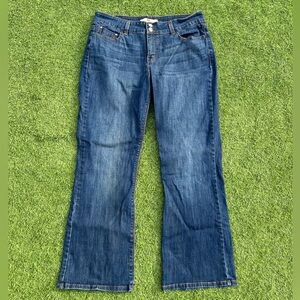 Women's Levi’s 526 Slender Boot Blue Jeans